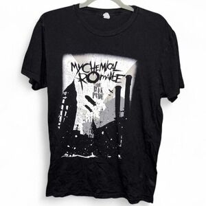 VTG My Chemical Romance Shirt Large Black Parade Album 2006 Rock Me 100% Cotton
